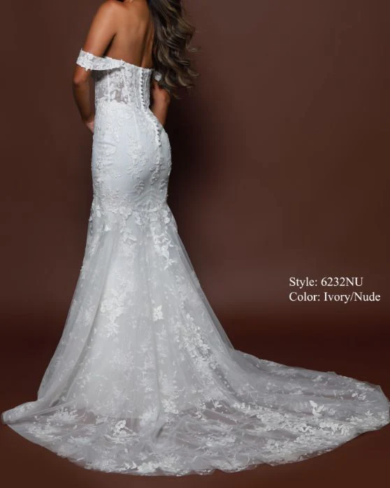 Size 20 Bridal Sense 6232 Ivory Gown - Image 2