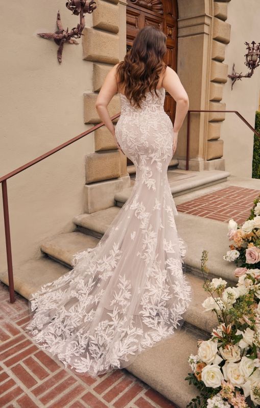 Size 20C Casablanca 2548 Jacqueline Ivory/Nude/Ivory Gown - Image 2