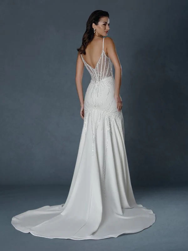 Size 24 Stella Couture 25504E Off White Gown - Image 2