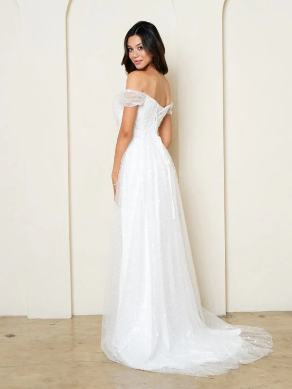 Size 2XL Eva 3502 Off White Gown - Image 2