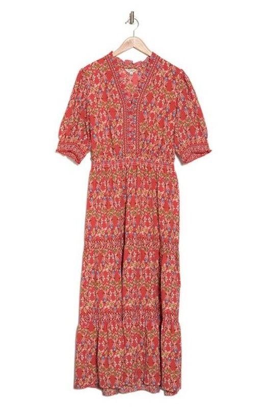 Size 3X Max Studio Coral Mother of Bride Dress
