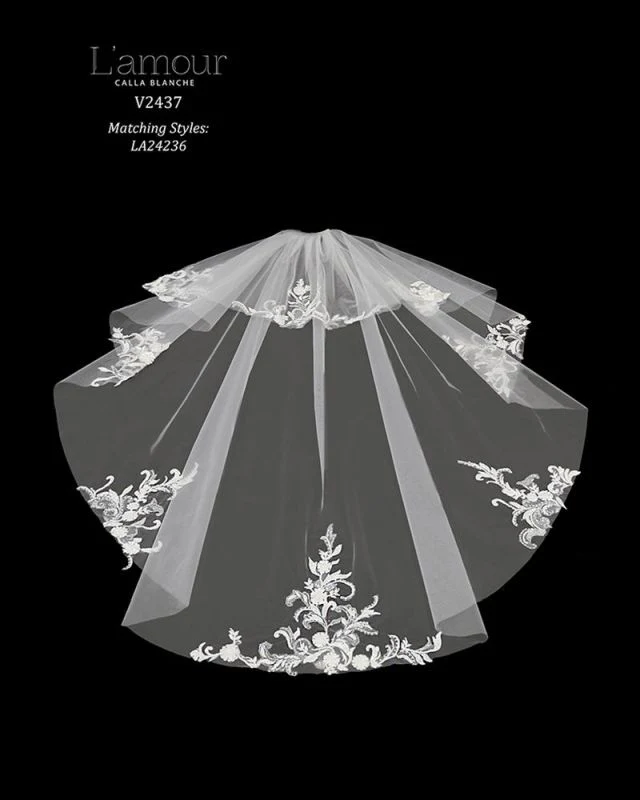 Size 50" L'amour V2437K Ivory Veil