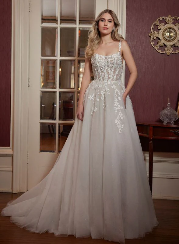 L'amour Size 58" V2330K Ivory Veil - Image 2