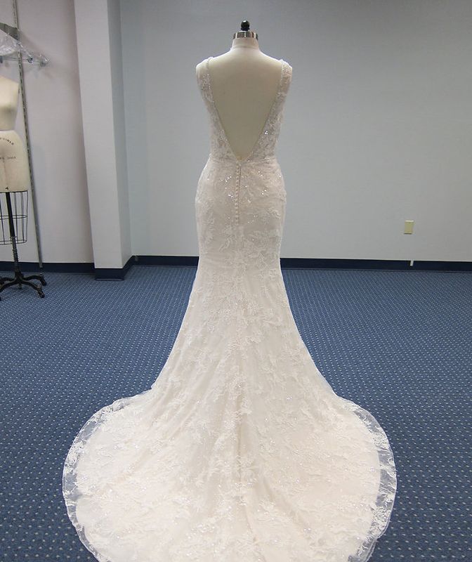 Kenneth Winston Size 6 431 Ivory/Champagne Gown - Image 2