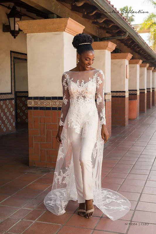 Size 8 Evelyn Bridals N192356 Cleo Ivory Informal