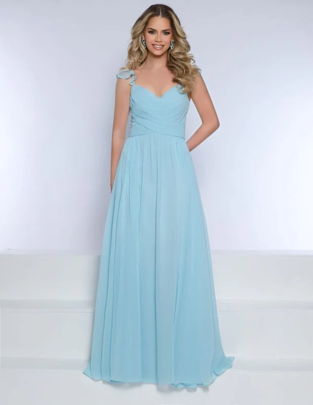 Kanali K Size 8 1917 Ice Blue Bridesmaid Dress