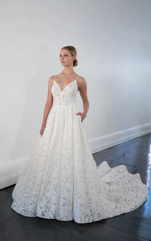 Martina Liana Size 8 1467 Ivory Gown