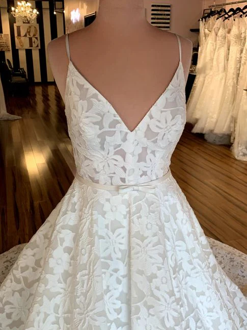 Martina Liana Size 8 1467 Ivory Gown - Image 5