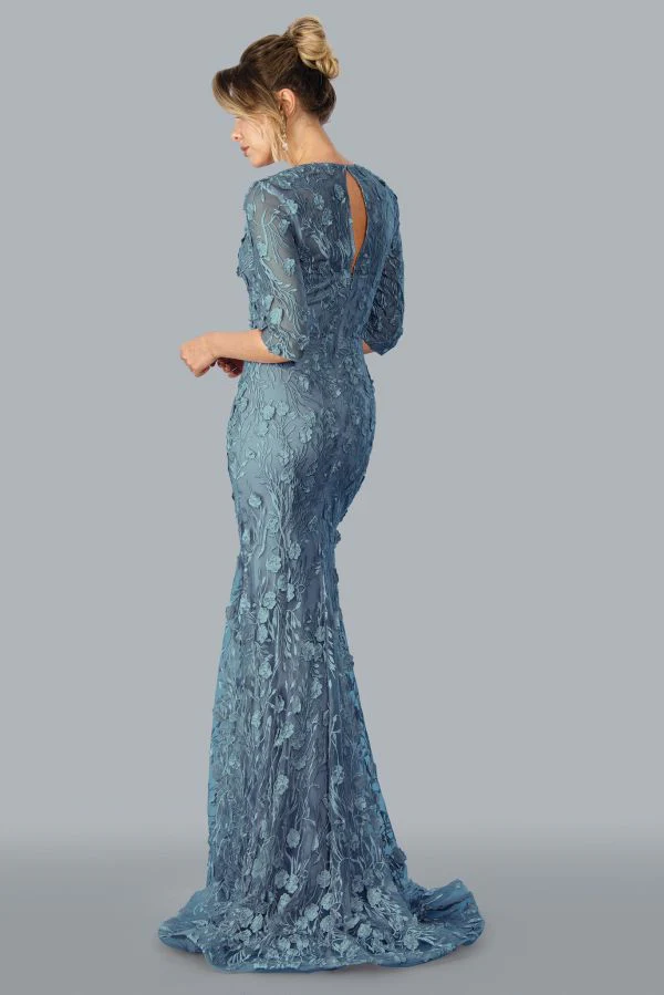Size 8 Stella Couture 23311 Rose Mother of Bride Dress - Image 2