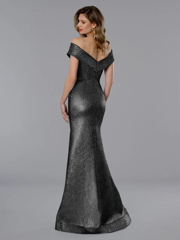 Stella Couture Size 8 25365 Teal Mother of Bride Dress - Image 2