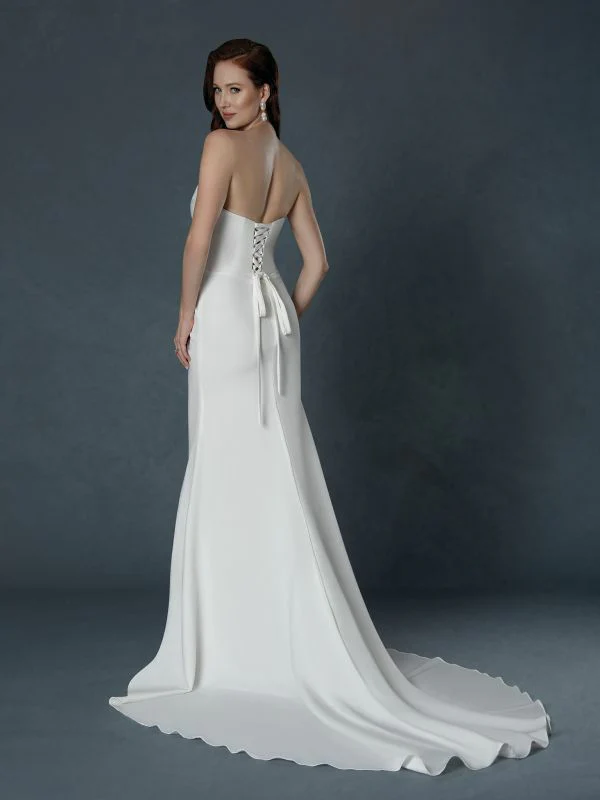 Stella Couture Size 18 25801 Off White Gown - Image 2
