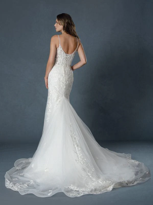 Stella Couture Size 22 25520E Off White Gown - Image 2
