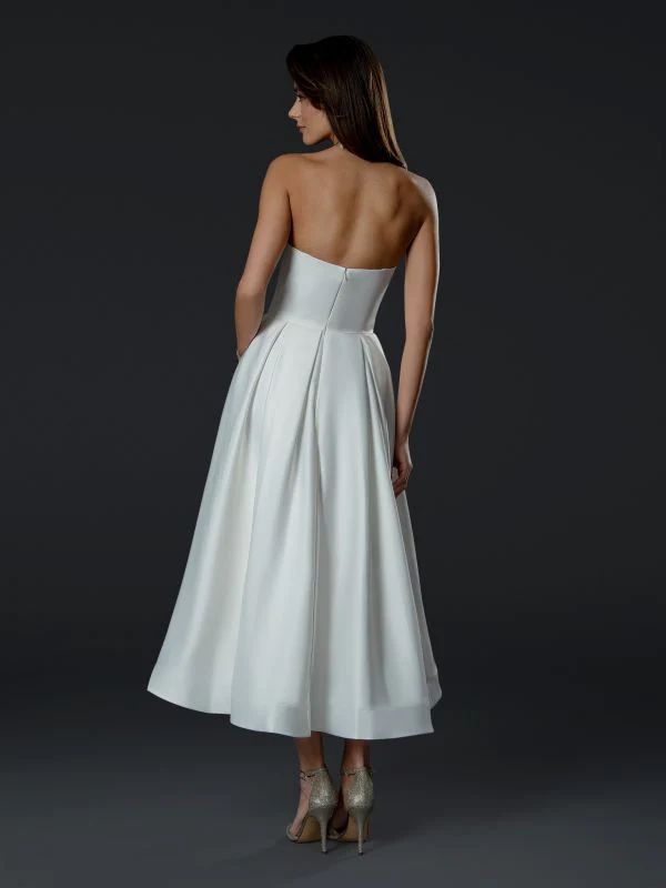 Stella Couture Size 8 24953 Off White Informal - Image 2
