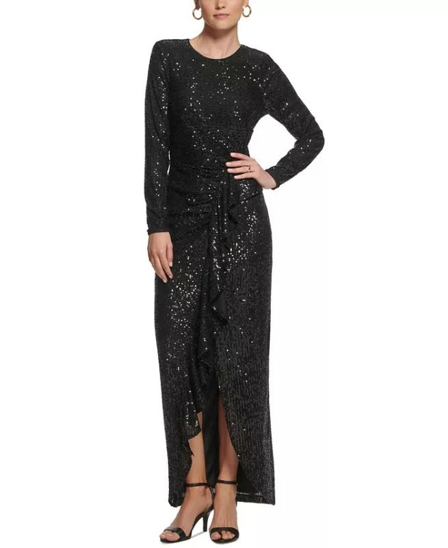 Size 12 Vince Camuto VC2M3851 Black Mother of Bride Dress