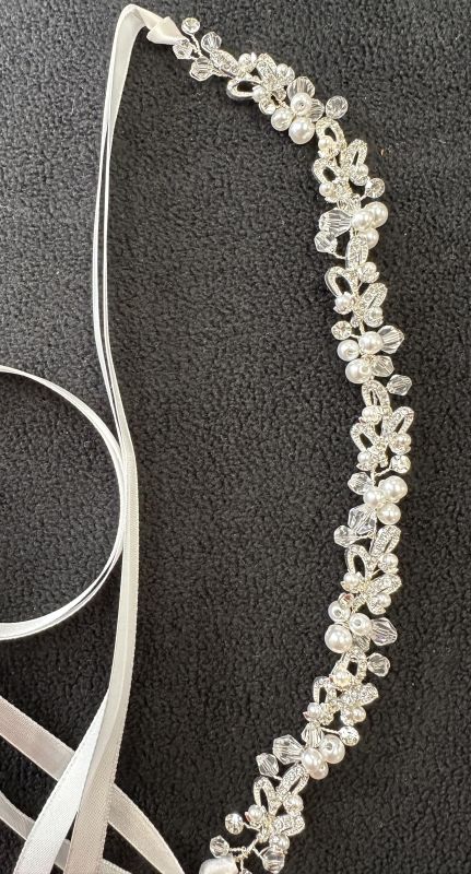 White Crystal JB44 Belt
